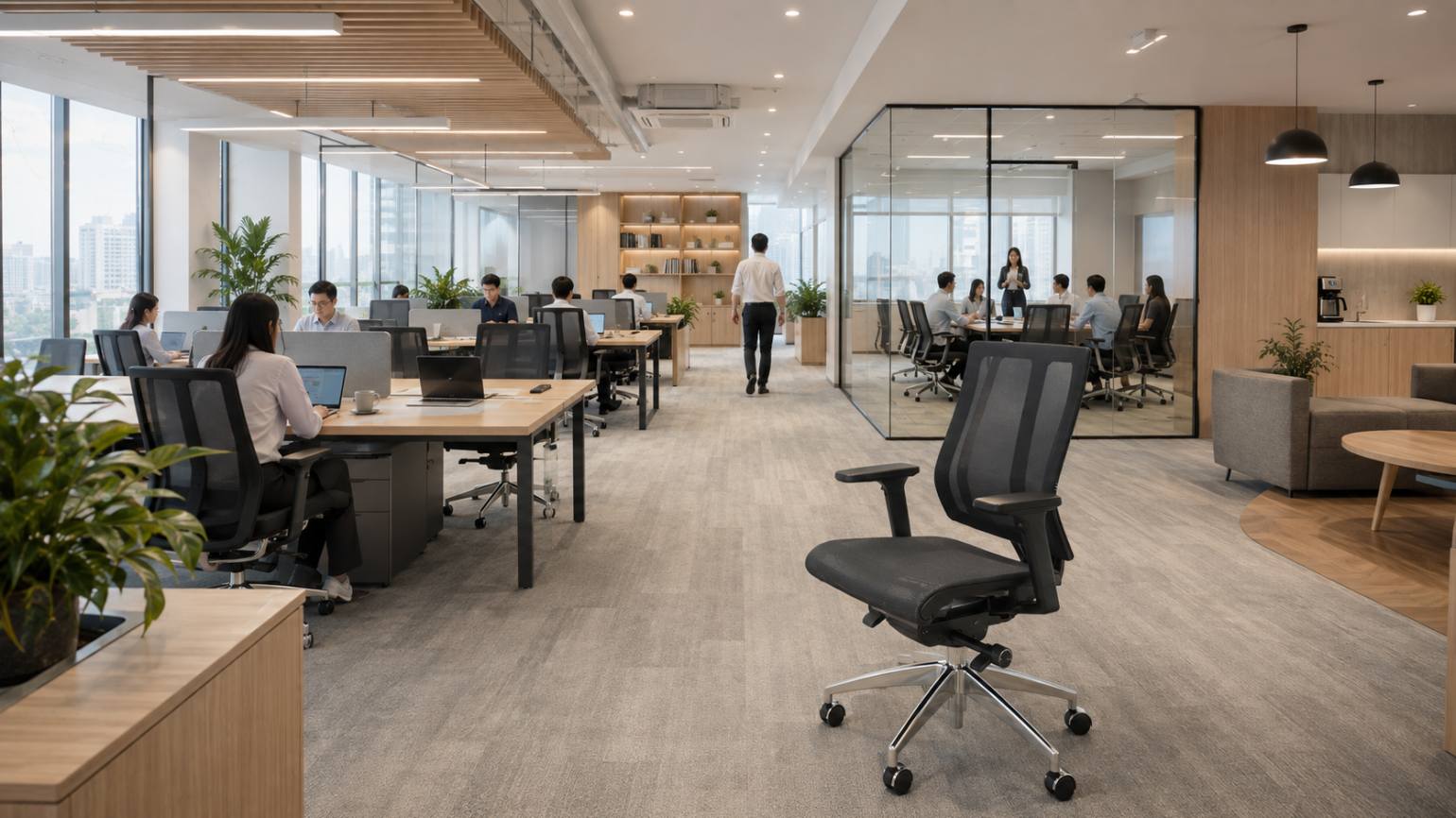 Những Con Số Cần Biết Trước Khi Bố Trí Một Văn Phòng 100m2